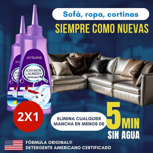 2x1 PROMO 🔥 Quitamanchas instantáneo 🇺🇸 ACTIVE ENZYME ® 🧼  purifica SIN AGUA en 5min