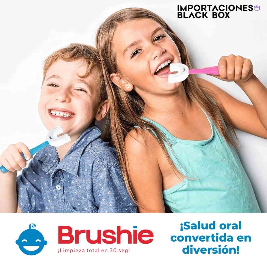 ✨Cepillo 30 Segundos BRUSHIE™ ✨ ORIGINAL limpieza 360 para niños - Importaciones Black Box - IBB ✨Cepillo 30 Segundos BRUSHIE™ ✨ ORIGINAL limpieza 360 para niños